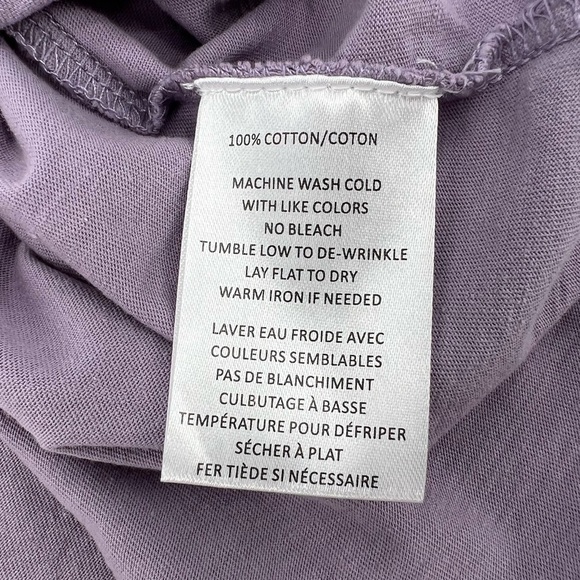 NWT Robert Barakett Purple Crewneck Short Sleeve T-Shirt Size XL Men's - Picture 5 of 8